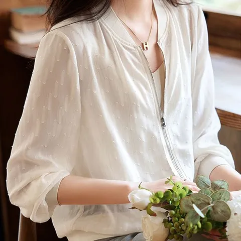 [하프클럽/블랙퀸]썸머자외선차단점퍼 blk001215