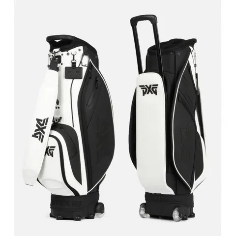 PXG 골프백 바퀴달린 캐디백 휠백 화이트 골프가방 남녀공용 2025