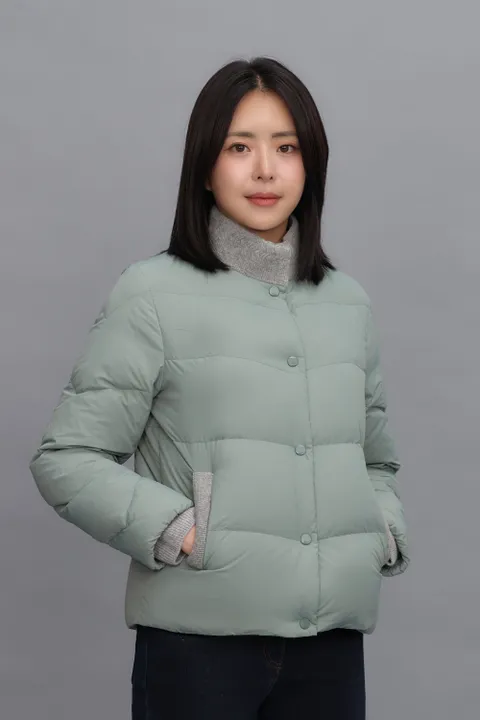 SN  여성 겨울 니트넥숏덕다운 1L82001 01
