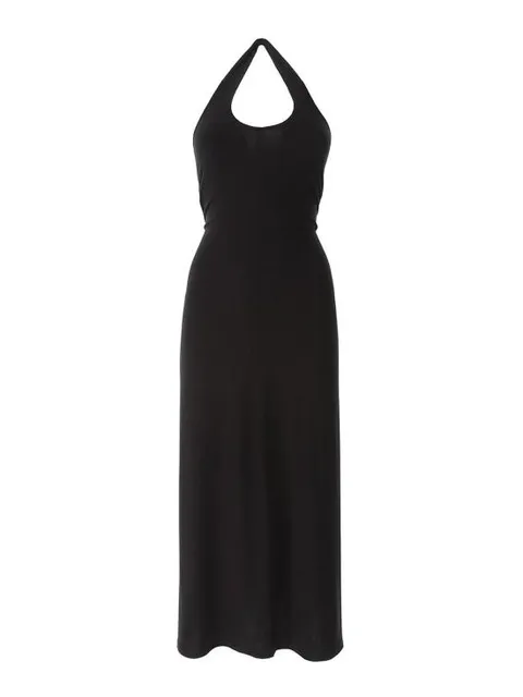 [해외직구] 24FW  롱 원피스 241W2200999 Black