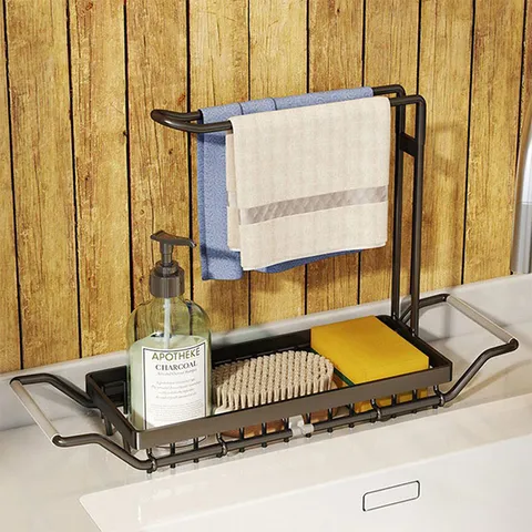 7NC NCLF-805 다용도 싱크대 선반 씽크대 부엌 주방 건조대 행주 수세미 물기 위생 물빠짐