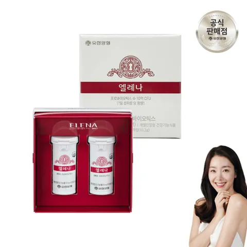 엘레나 질건강 유산균 60캡슐 (2개월분)