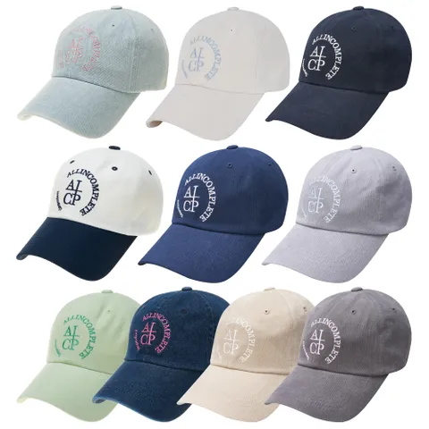 Round Logo Ball Cap (10 Colors)
