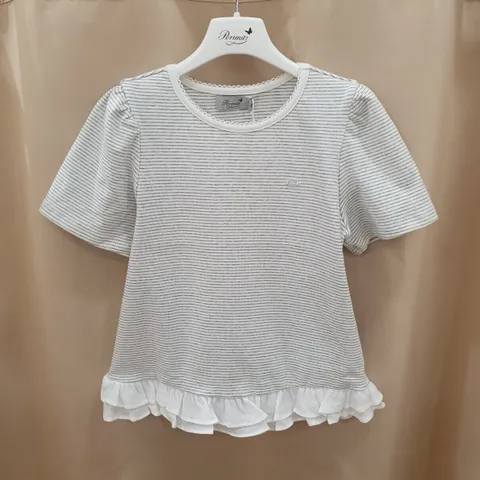 스트라이프프릴티셔츠P2624T166_EIC