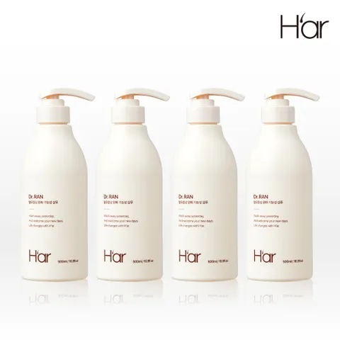 하아르 닥터란 탈모샴푸 500ml 4개