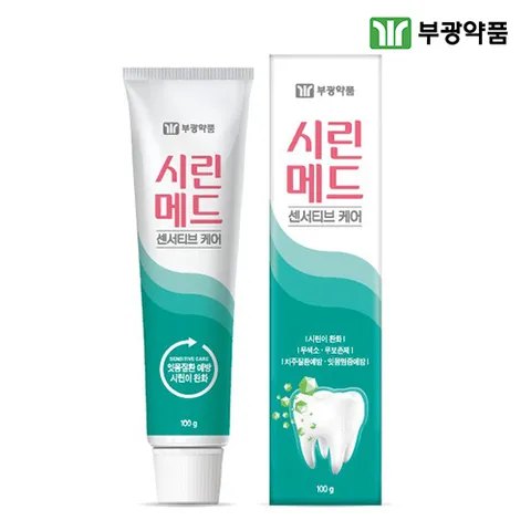 부광  센서티브케어 치약 100g 1개 시린이 잇몸케어