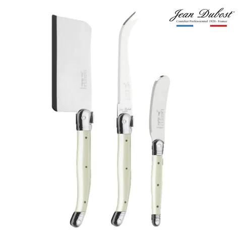 [장듀보] 라귀올 커트러리 아이보리 치즈서버SET 3P