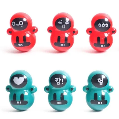 (은혜사) 이모티콘 오뚝이 16개입1갑 플리퍼즈 자재