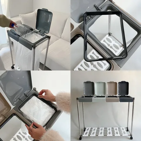 버리오 재활용 분리수거함 2P,3P,4P