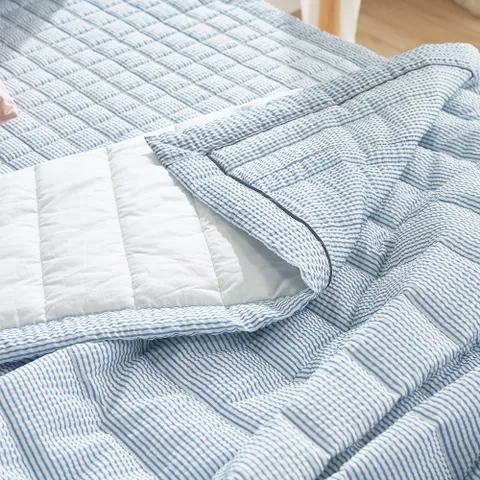 아밍 글로리아 시어서커 여름 차렵이불 Q 풀세트