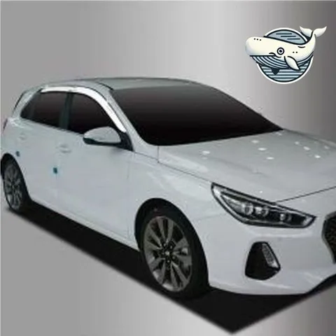 자동차 썬바이저 크롬 렌트카 보호 창문 I30선바이저 I30썬바이저 I30썬바이져 I30크롬썬바이저