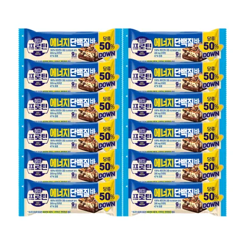 이지프로틴 에너지단백질바 40g x12개