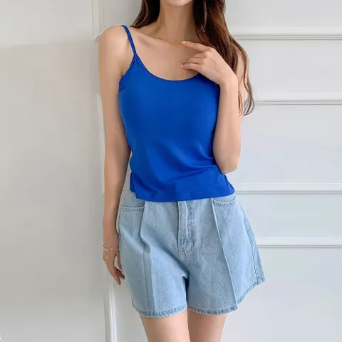 [브리치] 러블리감성 / 한봄 트위스트 끈 나시티셔츠