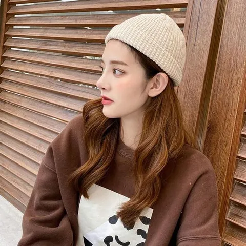 [하프클럽] 9컬러 1P 미니 숏 비니 골지 캡