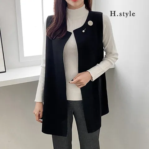 [하프클럽] WG/구호베스트/겨울/자켓