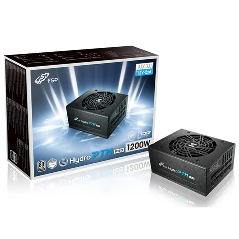 FSP HYDRO PTM PRO 1200W PLATINUM ATX3.0(12V-2x6) 파워