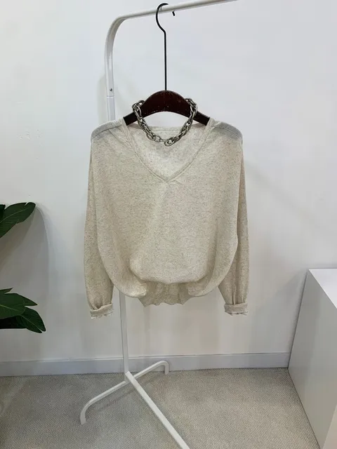 [브리치]  / (신상 무료배송)리호 마 브이넥 긴팔 니트 4color