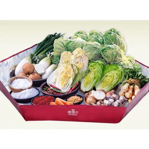 에이치플러스몰 해피락 김장매트-6각대형 무봉재김장매트 배추절임매 김치 김장 김장매트