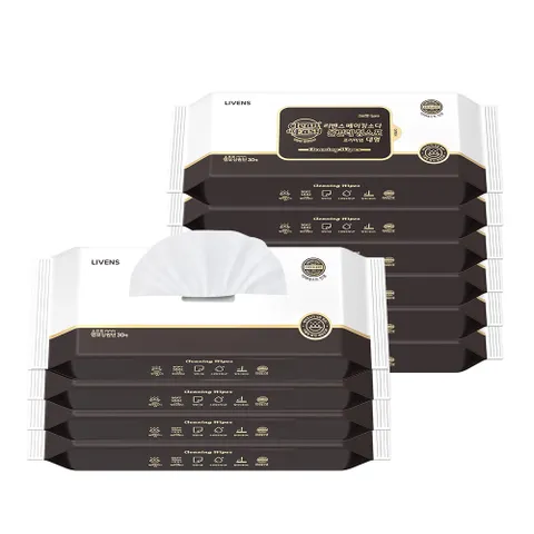 파워클린 베이킹소다 물걸레 청소포(대형) 300매(30매*10팩)