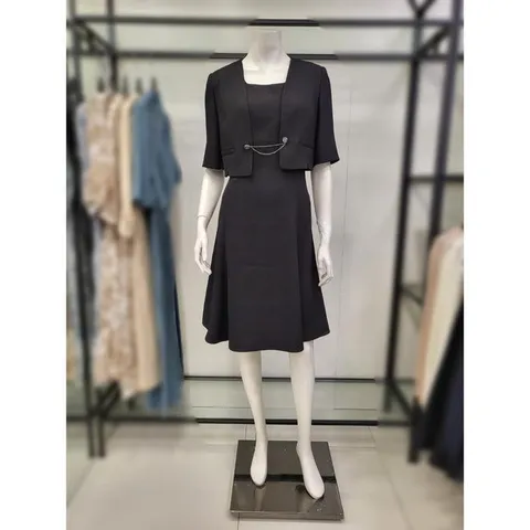 SI 세이브존03 SI A라인 반소매 원피스 BSM-YAYO25160-1 (50268837)
