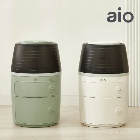 아이오 진공 쌀통 20kg(쌀통14kg+잡곡6kg) VR-2000 화이트