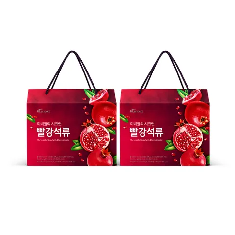 미녀들의 시크릿 빨강석류 21포 x 2박스 (42포) 석류즙