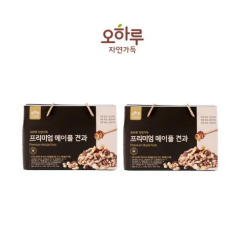 프리미엄 메이플견과 2박스(40봉)