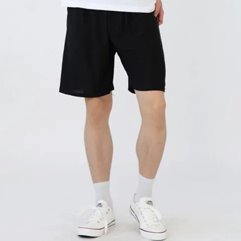 남자 여름철 시원 아이스 쿨 반바지 블랙 쿨팬츠 아이스바지 쿨링바지 남성쿨바지COOL