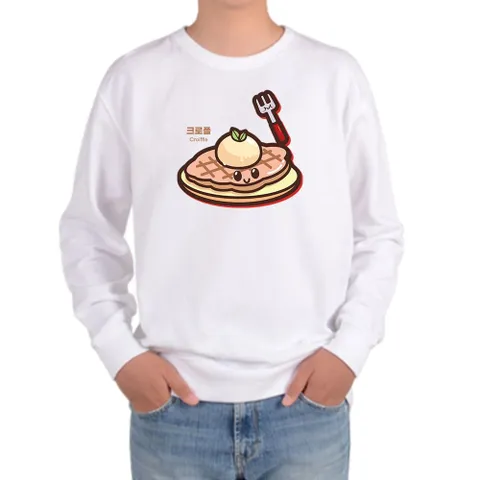 맨투맨 크로플 맛집여행 은은한 향과 조화로운 맛 남자맨투맨 아동맨투맨 여자맨투맨