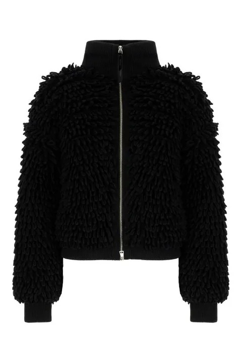 [해외직구] 25FW  X 에드워드 에니풀 울 블렌드 집업 가디건 9B00004M6567 999 BLACK
