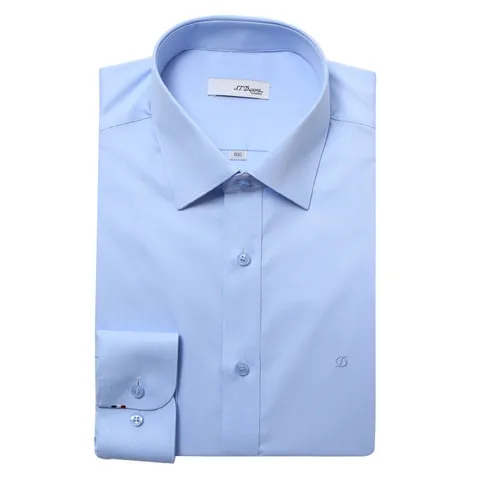 [롯데백화점][에스티듀퐁(셔츠)]구김없는트윌소재의슬림셔츠 광주SE3SM21LS311BU