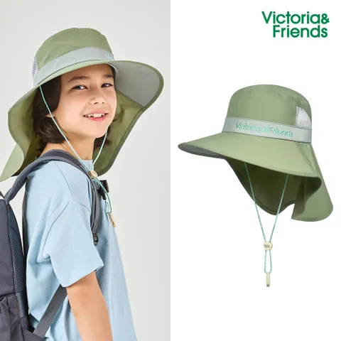 [플랩캡/물놀이] 하드챙 플랩썬햇_세이지그린 (키즈~성인) 유아 여성 여름모자 썬캡 버킷햇 자외선차단