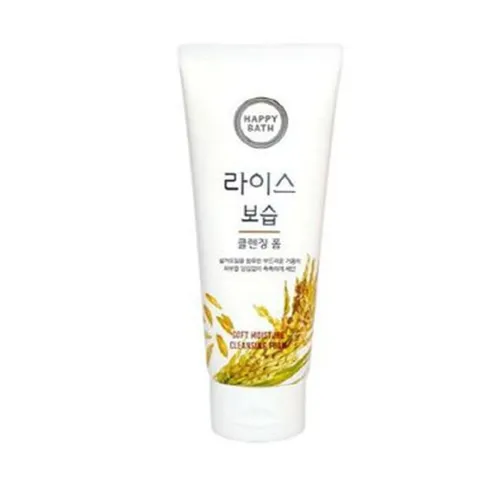 세안제 해피바스 보습 200g 폼클렌징 딥 클렌징폼 SNM 클렌징폼 세안제 클렌저 얼굴세안제