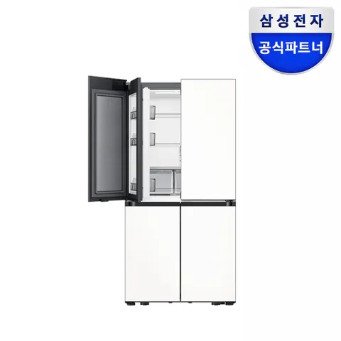 삼성 비스포크 Ai 냉장고 키친핏 Max 4도어 636L RM70F63M2Z 푸드쇼케이스