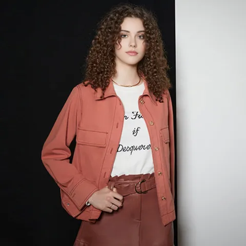 [최초가 89000원] [55~88] 에센셜 컬러 데님 자켓