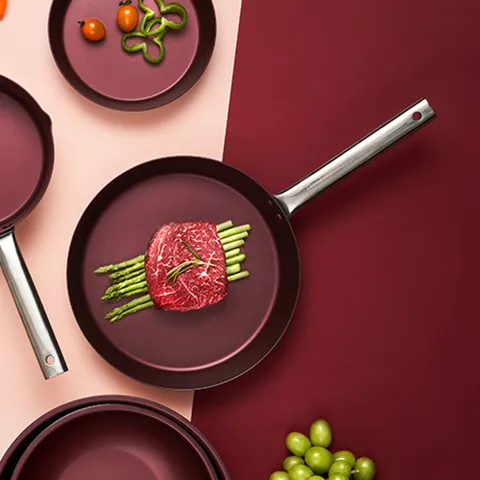 클래딘 이연복 IH 스텐 팬 통3중 플랫 프라이팬 28cm