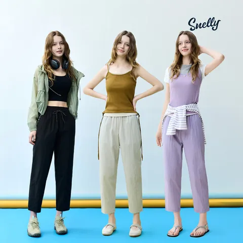 26SS 여성 나일론 이지 팬츠
