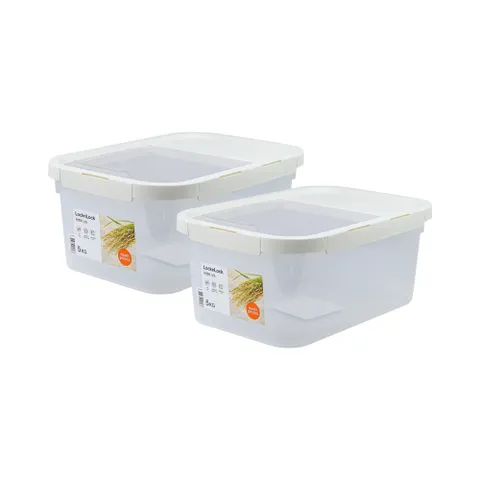 락앤락 제습 쌀통 5kg x 2개 /쌀보관 잡곡보관 사료통