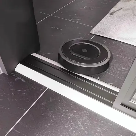 로봇청소기 문턱 도어턱받침 1m 실리콘 물막이 1.5cm 문턱 문틀 도어턱받침 문넉경사판