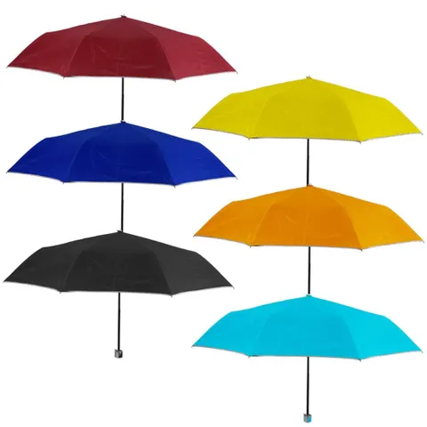 3단 우산 (색상랜덤) 3단 수동우산 빨간우산 노랑우산 파란우산 주황우산 검정우산 하늘색우산