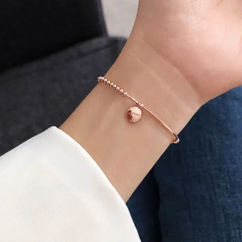 여성 은팔찌 레이어드 심플 얇은 로즈골드 925 팔찌 여자은팔찌 은팔찌 여성은팔찌