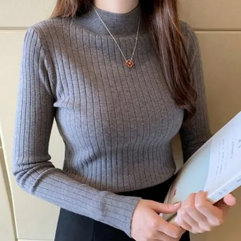 [하프클럽]  반폴라 여자 여성패션 여행룩 프리미엄 미니멀 오텀