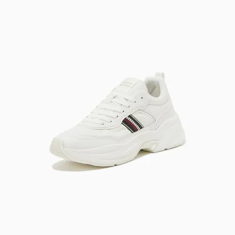 타미 힐피거 이네스 청키 스트라이프 러너 (T52E7ARS140WT1YBL)