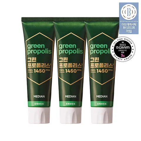 그린프로폴리스 고불소 치약x3