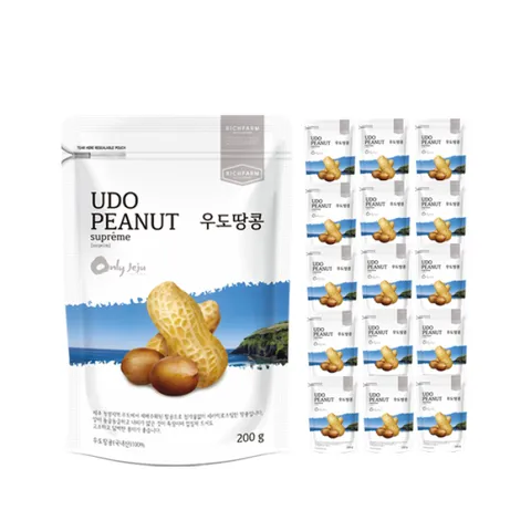 [롯데백화점]() 우도땅콩200g x 16팩