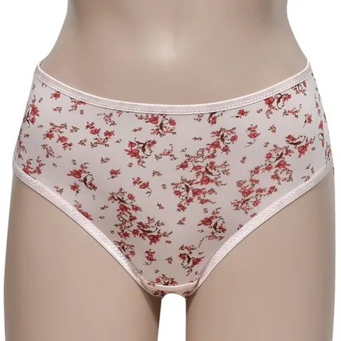 su(린다) 플로럴 여성 인견 팬티 심리스브라 여자속옷 브라 심리스팬티 여성팬티 생리팬티