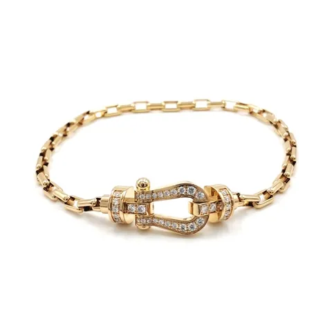 [구구스]중고명품 프레드 다이아 포스텐 팔찌 (미듐) (NO 10287166)