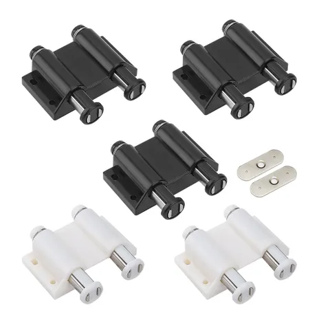 더블 자석 원터치 도어캐치 원형 빠찌링 스무버 5개 자석짜삐링 원터치빠찌링 도어캐치