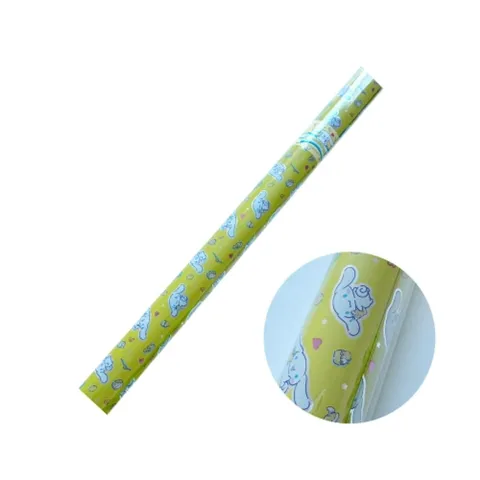 기븐 메탈롤포장지 산리오시나모롤(대) 노랑 포장용품 롤(1개입)