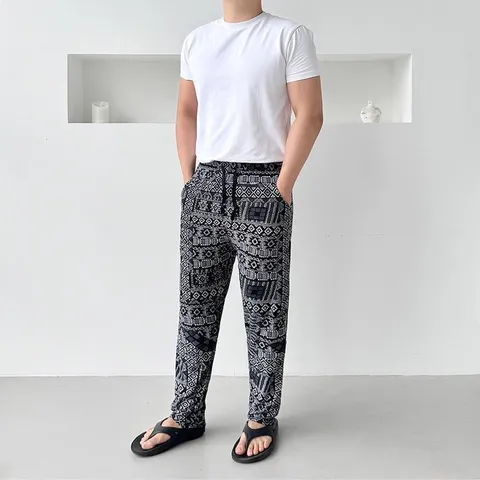 남자 까실이 지퍼포켓 9부 일자바지 SD_250715 (39115706)